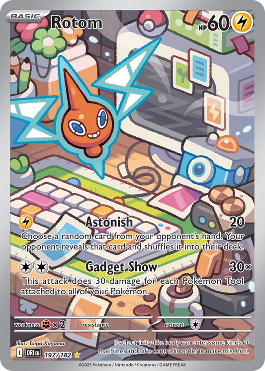 Rotom #197/182 Destined Rivals - INGLES