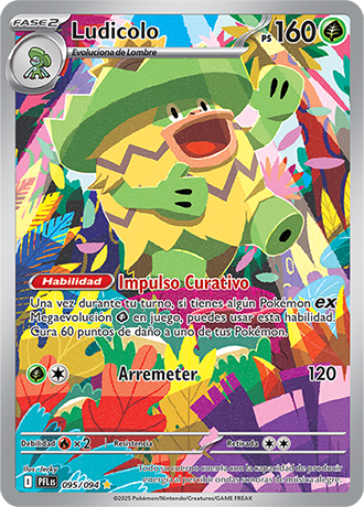 Ludicolo #95/94 Phantasmal Flames - ESPAÑOL