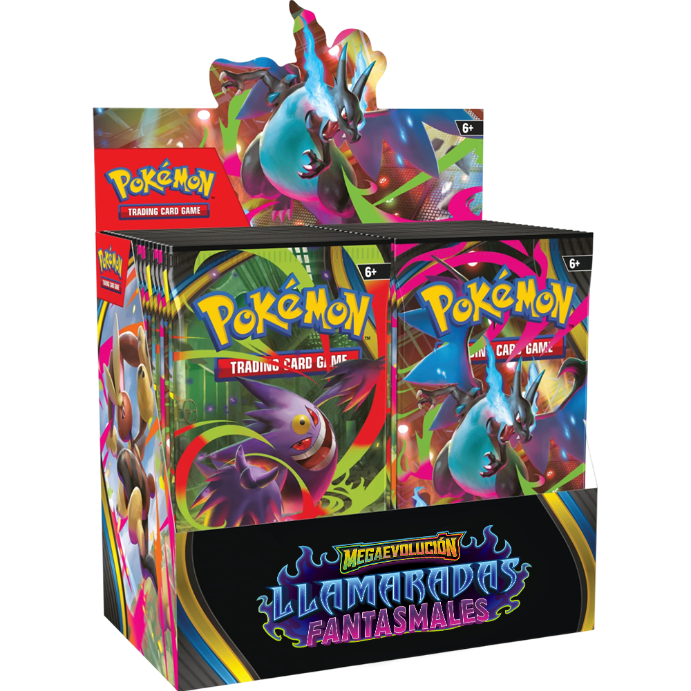 Mega Evolution Phantasmal Flames - Booster Box (36 Sobres)